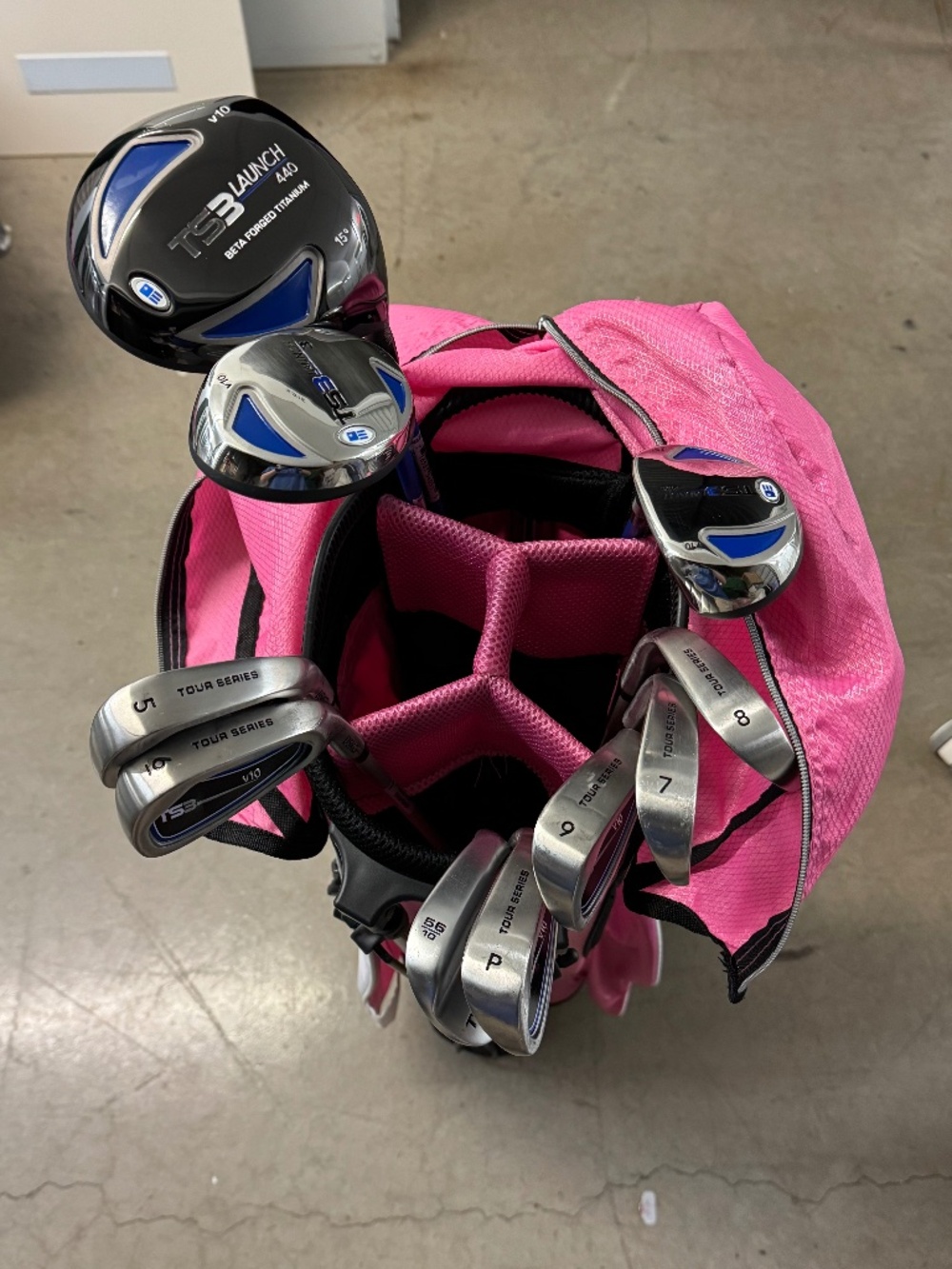 TS3 Golf Club Stand Set for Kids